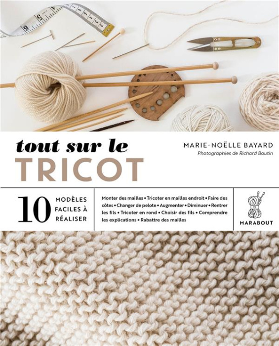 Emprunter Tout sur le tricot. 10 modèles faciles à réaliser livre
