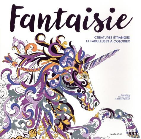 Emprunter Fantaisie. Portraits de créatures étranges à colorier livre