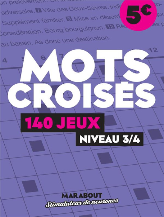 Emprunter Cahier de Jeux Mots croisés livre
