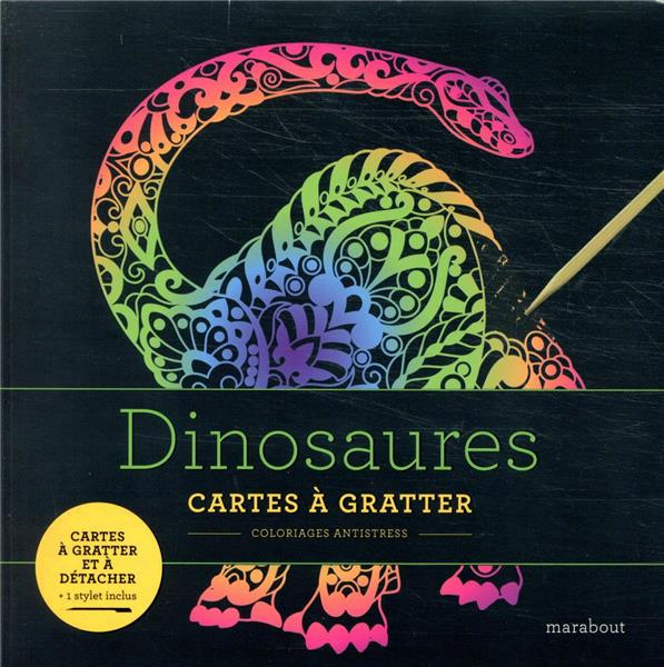 Emprunter Dinosaures. Cartes à gratter et à détacher. Avec 1 stylet inclus livre