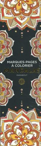 Emprunter Marque-pages à colorier Mandalas livre