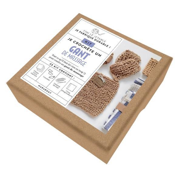 Emprunter Kit Fini le jetable, je fabrique durable ! Je tricote mon gant exfoliant. Avec 1 pelote de fil de ju livre