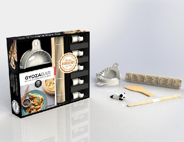 Emprunter Coffret Gyosabar. La box kawaï. Avec 5 paires de baguettes ; 5 porte-baguettes kawaï ; 1 moule à gyo livre