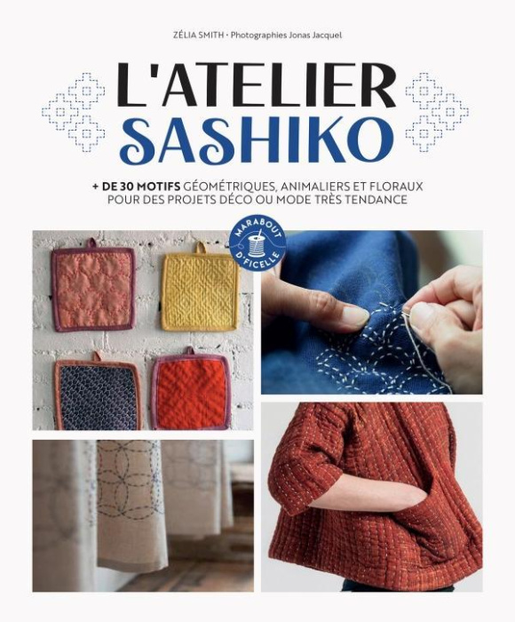Emprunter L'atelier Sashiko. de 20 projets de broderie japonaise ultra simple livre