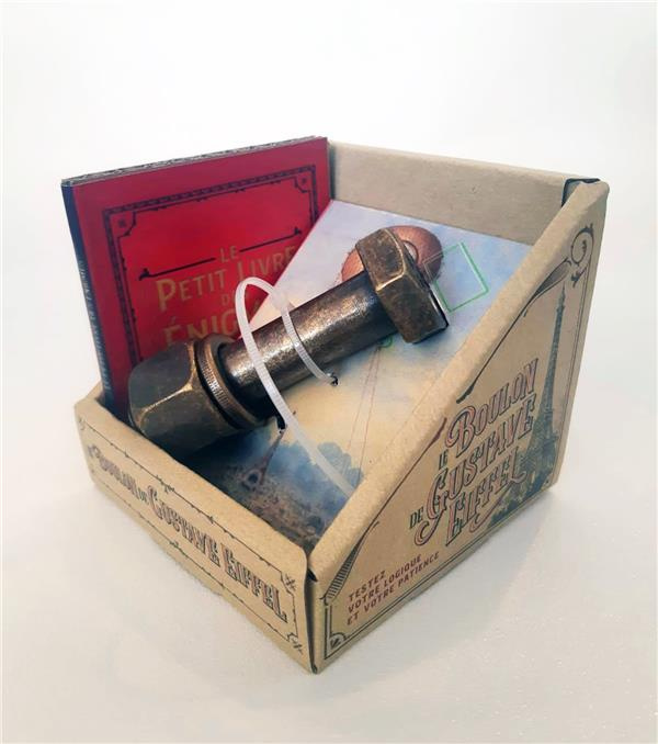 Emprunter Le boulon de Gustave Eiffel. Coffret avec 1 casse-tête en métal et 1 livre d'énigmes livre