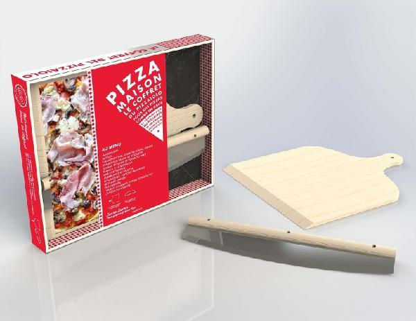 Emprunter Le coffret del pizzaiolo. Avec une véritable pelle du pizzaiolo et un coupe-pizza de précision livre