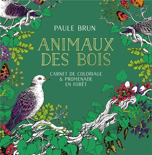 Emprunter Animaux des bois. Carnet de coloriage & promenade en forêt livre
