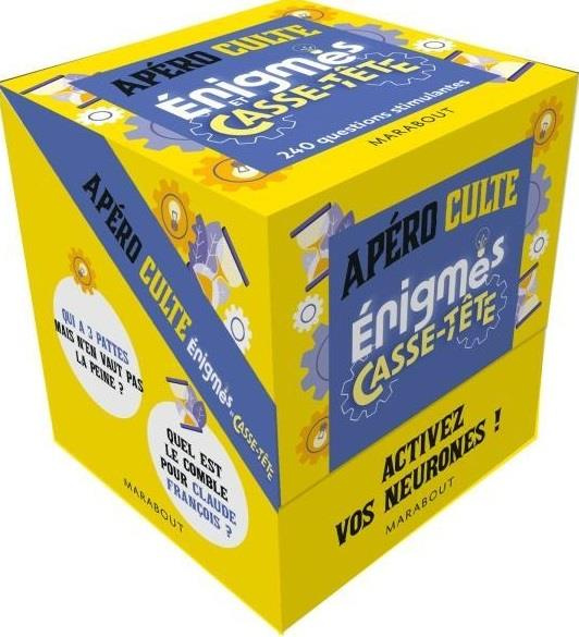 Emprunter Apéro culte Enigmes et casse-tête livre
