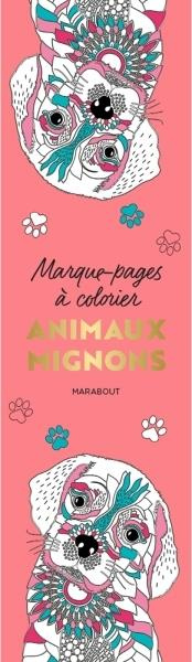 Emprunter Animaux mignons. 40 marque-pages à colorier livre