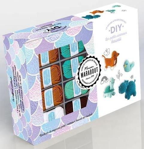 Emprunter Coffret Le grand atelier crochet DIY Les amigurumi kawaii. Avec 1 crochet, des petites pelotes, du f livre