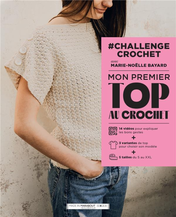 Emprunter Mon premier top au crochet. #Challenge crochet livre