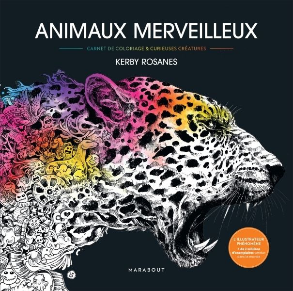 Emprunter Animaux merveilleux. Carnet de coloriage & curieuses créatures livre