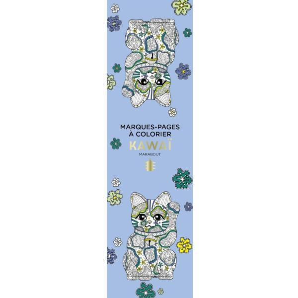 Emprunter Marque-pages à colorier Kawaï livre