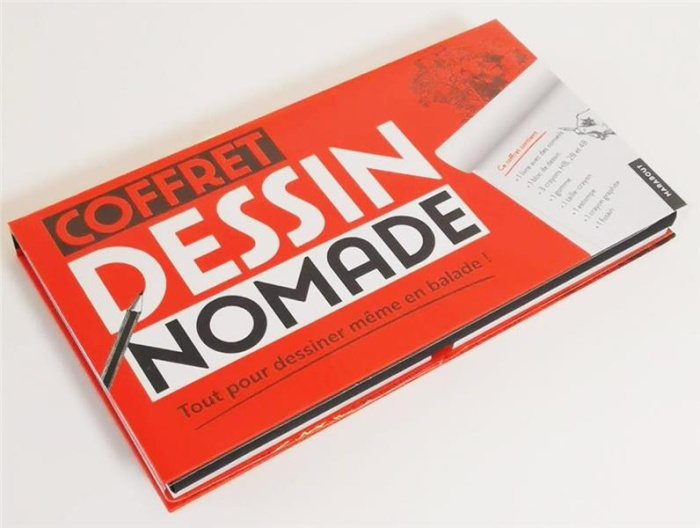 Emprunter Coffret dessin nomade. Tout pour dessiner même en balade livre