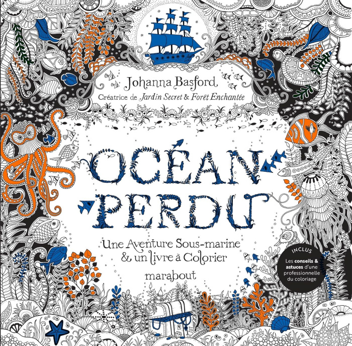 Emprunter Océan perdu. Une aventure sous-marine & un livre à colorier livre