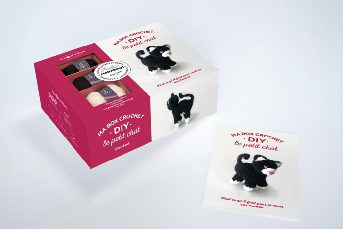 Emprunter Box crochet Diy Le petit chat. Avec 3 petites pelotes, 1 crochet, 1 paquet de rembourrage livre
