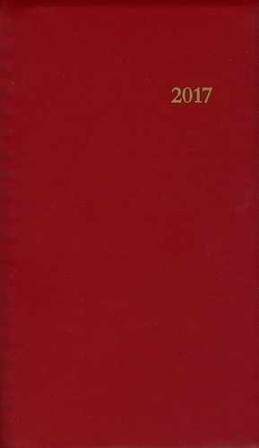 Emprunter L'agenda du chrétien 2017 - Rouge livre