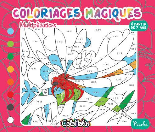 Emprunter Multiplications. Coloriages magiques livre