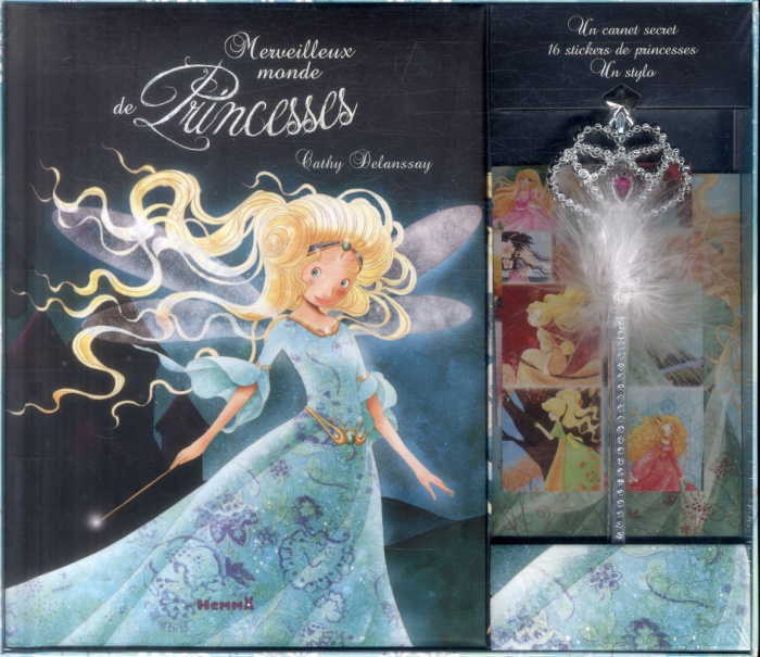 Emprunter Merveilleux monde de Princesses. Avec un livre d'histoires de princesses, un carnet secret, un stylo livre