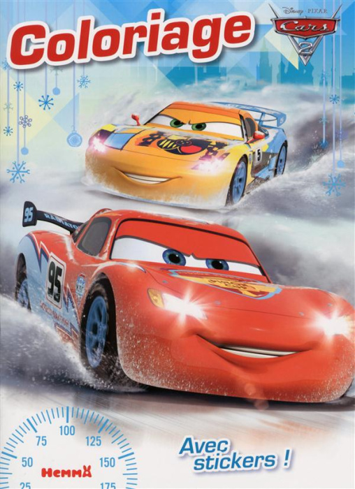 Emprunter Cars 2 coloriage avec stickers livre