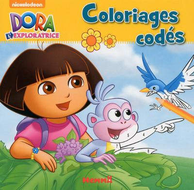 Emprunter Dora l'exploratrice. Coloriages codés livre