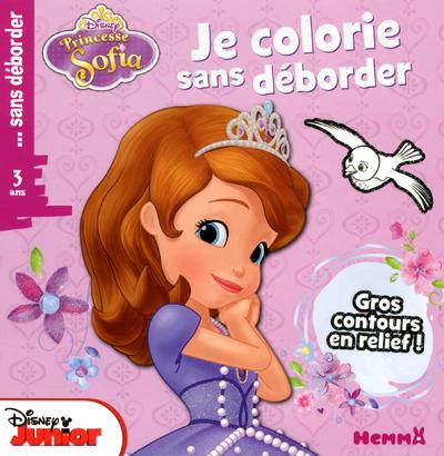 Emprunter Je colorie sans déborder Princesse Sofia. Gros contours en relief ! livre