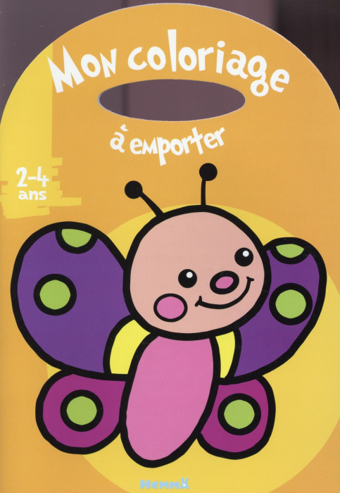 Emprunter Mon coloriage à emporter Papillon livre