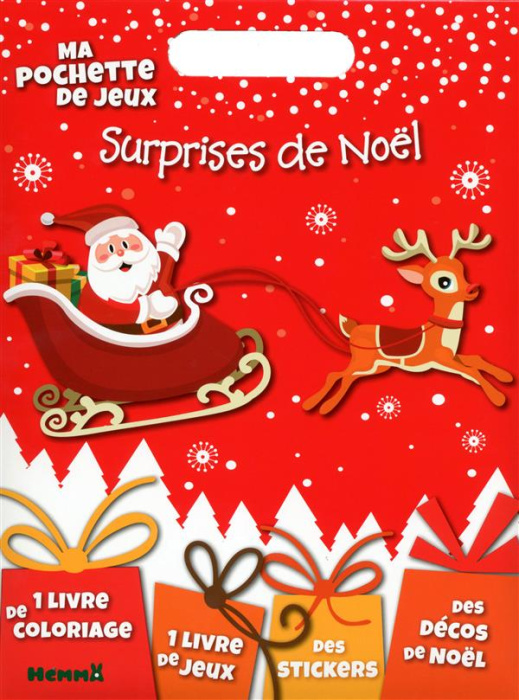 Emprunter Ma pochette de jeux surprises de Noël livre