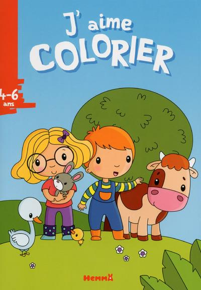 Emprunter J'aime colorier livre