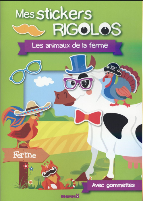Emprunter Mes stickers rigolos. Les animaux de la ferme livre