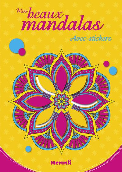 Emprunter Mes beaux mandalas avec stickers livre