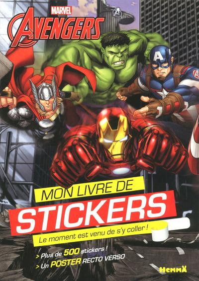 Emprunter Mon livre de stickers Avengers. Avec poster géant recto-verso livre