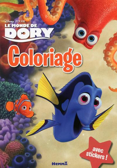 Emprunter Le monde de Dory. Coloriage avec stickers livre