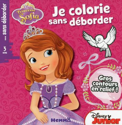 Emprunter Je colorie sans déborder Princesse Sofia. Gros contours en relief ! livre
