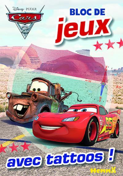 Emprunter Bloc de jeux Cars 2 avec tattoos ! livre