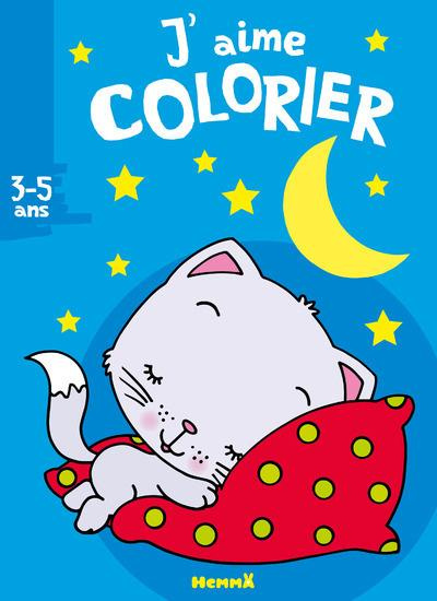 Emprunter J'aime colorier chaton livre