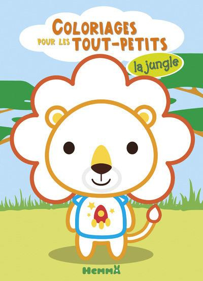 Emprunter La jungle. Coloriages pour les tout-petits livre