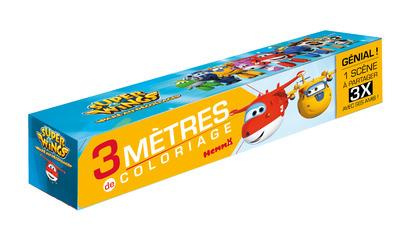 Emprunter Super wings. 3 mètres de coloriage livre