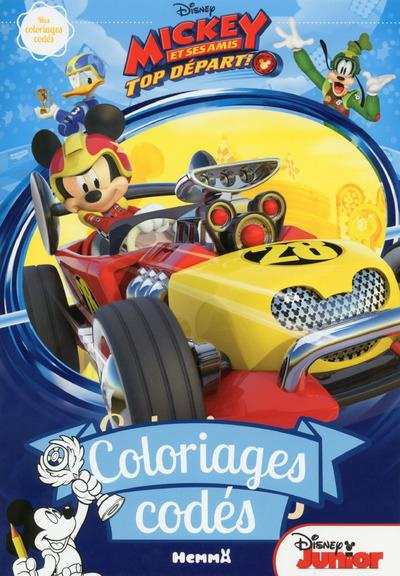 Emprunter Coloriages codés Mickey et ses amis Top départ ! livre