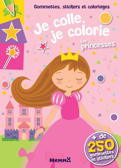 Emprunter Je colle, je colorie Les princesses livre
