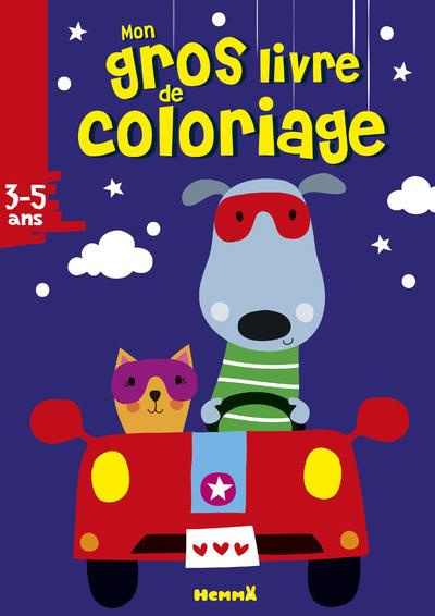 Emprunter Mon gros livre de coloriage chien-chat livre