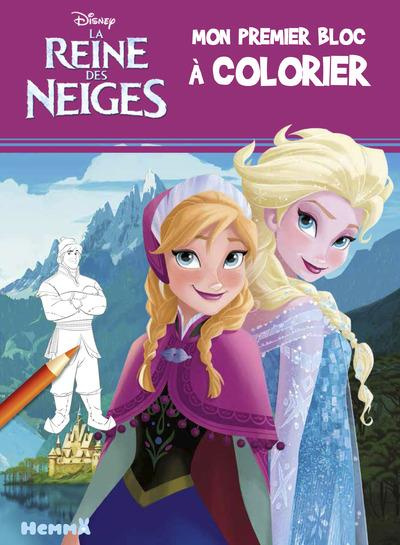 Emprunter Mon premier bloc à colorier La reine des neiges - Anna et Elsa livre