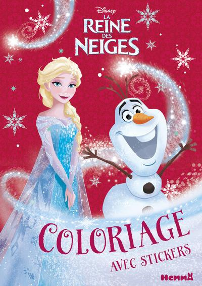 Emprunter Disney La Reine des Neiges : coloriage avec stickers Noël livre