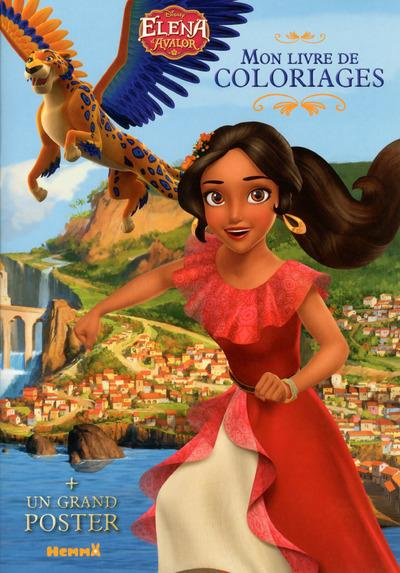 Emprunter Mon livre de coloriages Elena d'Avalor. Avec un grand poster livre