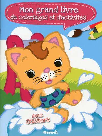 Emprunter Mon grand livre de coloriages et d'activités livre