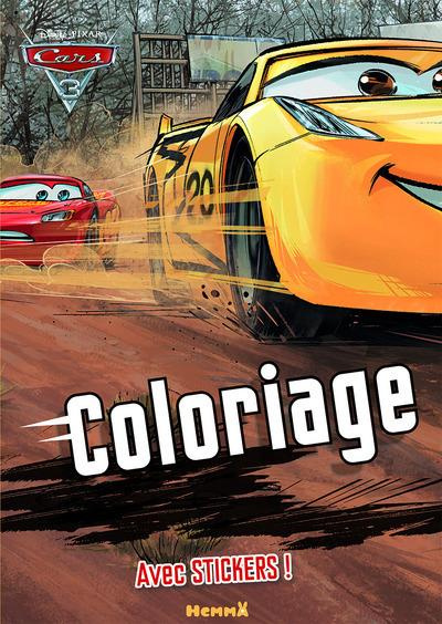 Emprunter Cars 3. Coloriage avec stickers livre