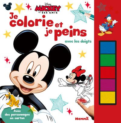 Emprunter Mickey et ses amis Je colorie et je peins avec les doigts livre