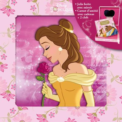 Emprunter Disney Princesses, Mon coffret secret. Une jolie boîte avec miroir et un carnet d'amitié avec cadena livre