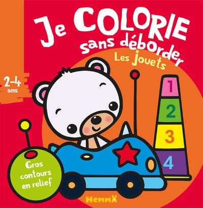 Emprunter Je colorie sans déborder les jouets livre