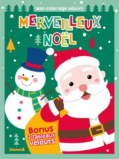 Emprunter Merveilleux Noël mon coloriage velours (Père Noël) livre